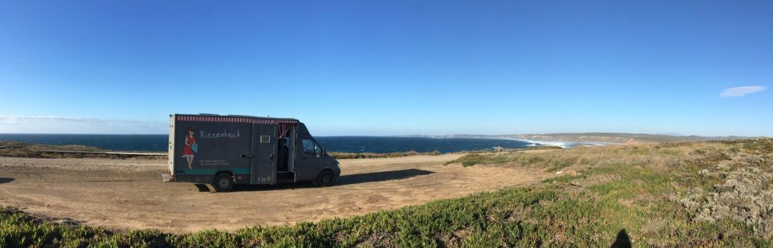 Kissenknick Fashiontruck in Portugal