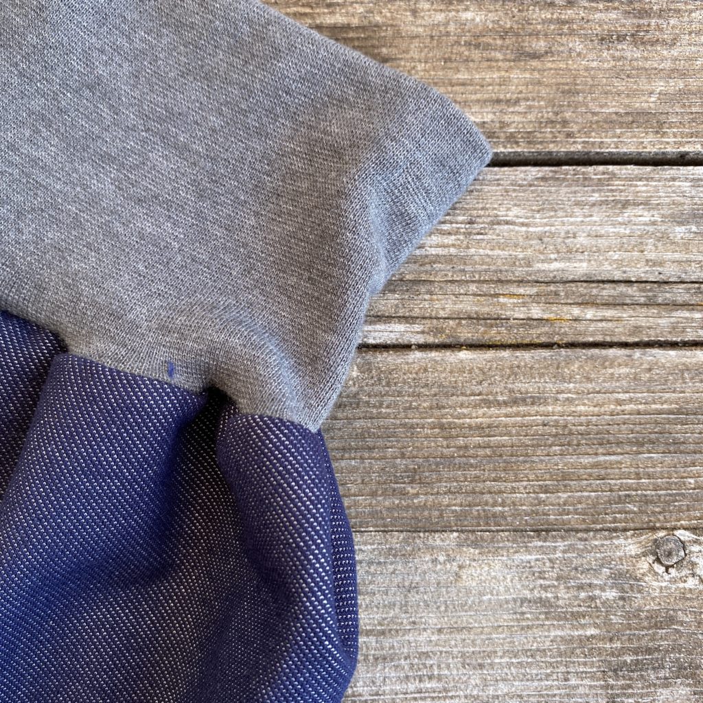 Pumphose/ Mitwachshose, Jeans, blau – Bild 2