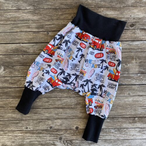 Pumphose/ Mitwachshose Surfen, Wellenreiten, West Coast