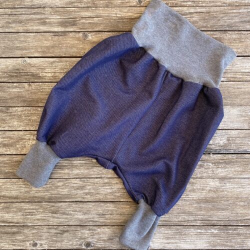 Pumphose/ Mitwachshose, Jeans, blau