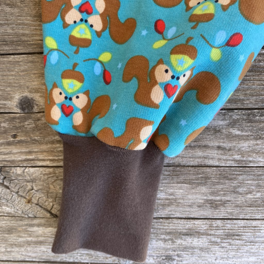 Pumphose/ Mitwachshose Eichhörnchen Kuschelsweat – Bild 3