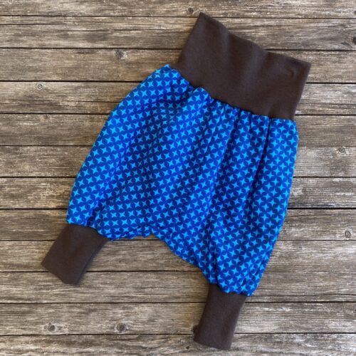 Baby/ Kinder Pumphose blau, Feincord