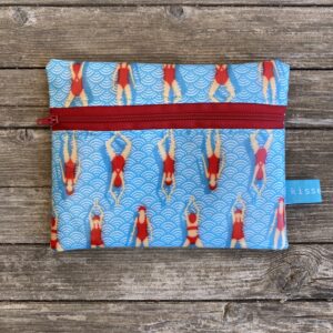Mini-Wetbag mit Schwimmerinnen, Schwimmen, Schwimmmädchen,zusammen mit Mini-Wetbag