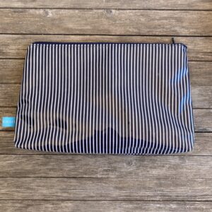 Wetbag/ Schwimmtasche klassisch dunkelblau/ weiß gestreift