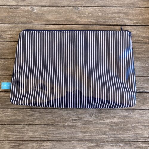 Wetbag/ Schwimmtasche klassisch dunkelblau/ weiß gestreift