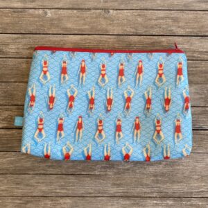 Wetbag/ Schwimmtasche mit Schwimmerinnen, Schwimmen, Schwimmmädchen