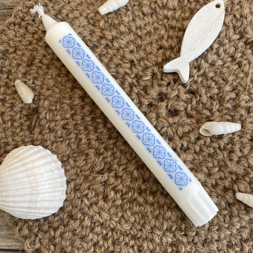 Kerze portugiesische Fliesen, Portugal, tolles Geschenk für Portugal Liebhaber, Hochzeit, Feier