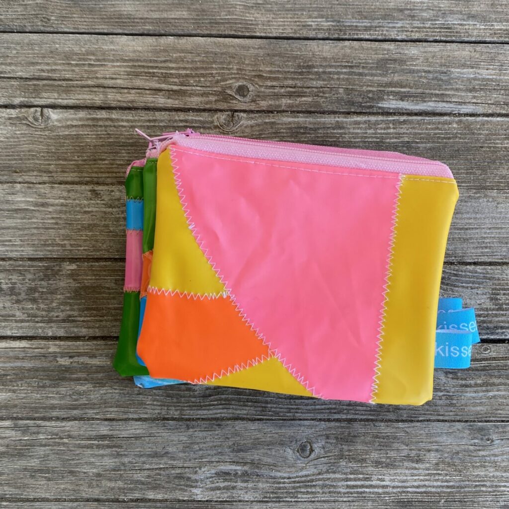 Kleiner Geldbeutel Upcycling aus Resten