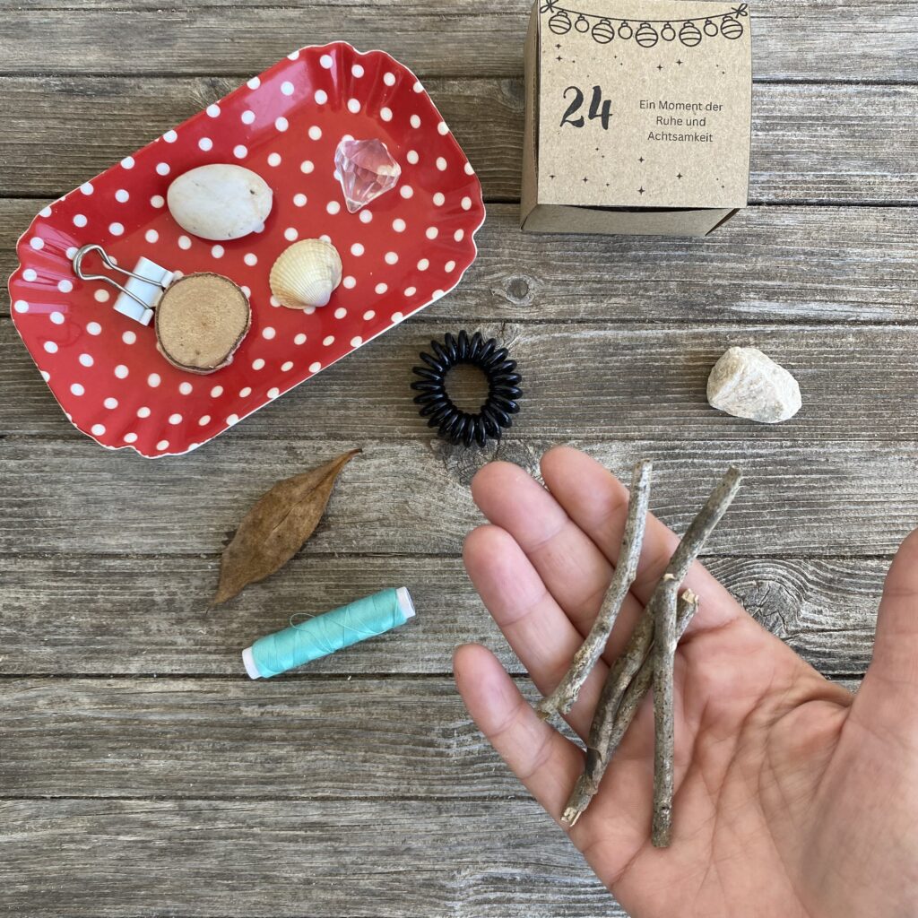 Adventskalender Achtsamket zum Fühlen