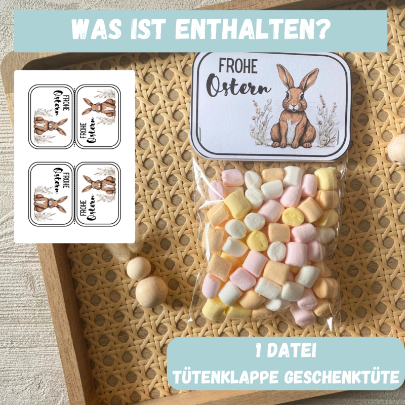 Frohe Ostern Bundle Tütenverpackung