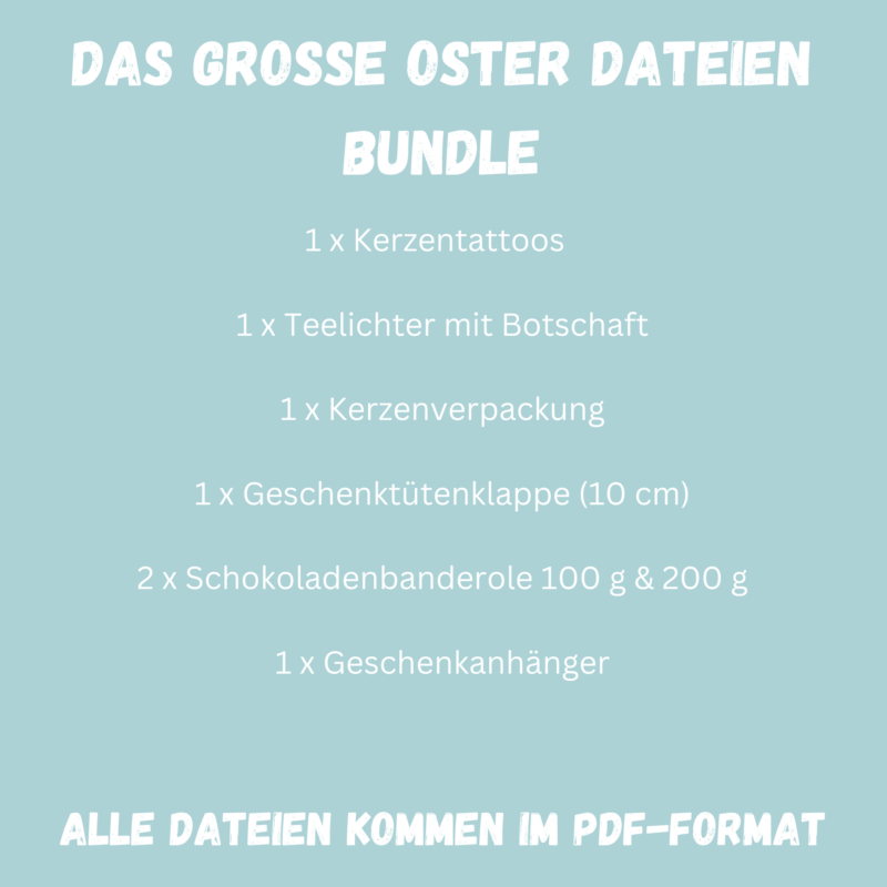 Frohe Ostern Bundle Übersicht
