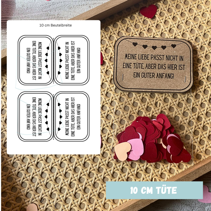 Geschenktütchen_Meine Liebe passt nicht in eine Tüte