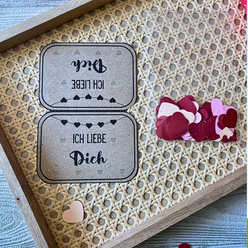 Geschenktüten Verpackung Ich liebe Dich
