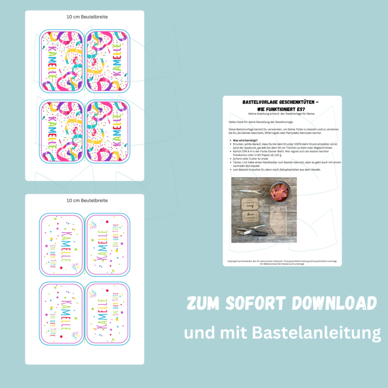Geschenktuete Kamelle in der Tüte (7)