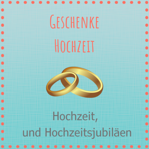 Geschenke Hochzeit