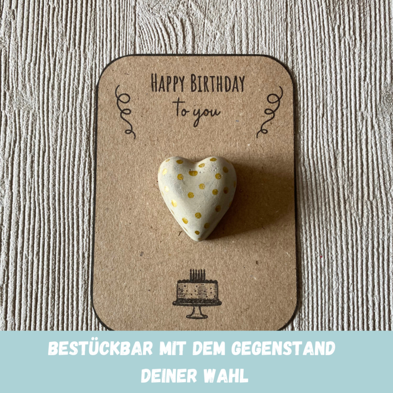 Bastelvorlage Geschenkkarte - Happy Birthday to you- Karte zum Bestücken - PDF Download