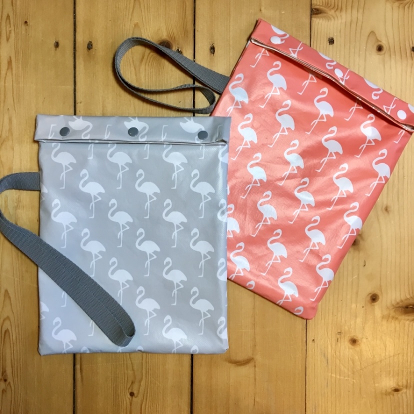 Flamingo Duschtaschen mit Aufhängung