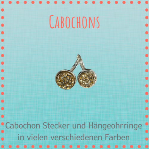 Cabochon Ohrringe