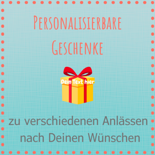 Personalisierbare Druckvorlagen