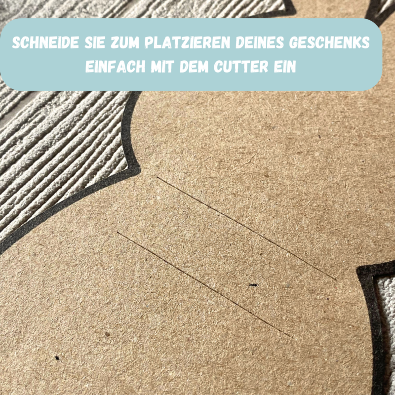 Bastelvorlage Osterhase zum Ausschneiden, Verpackung für Kerzen & andere Kleinigkeiten - Digitaler Download PDF