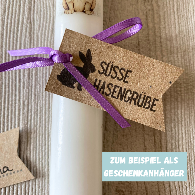 Geschenkanhänger Frohe Ostern Bastelvorlage Etiketten für Geschenke, PDF Download