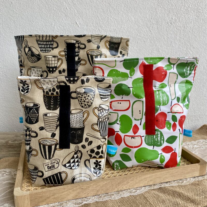 Größenvergleich Lunchbag S,M & L