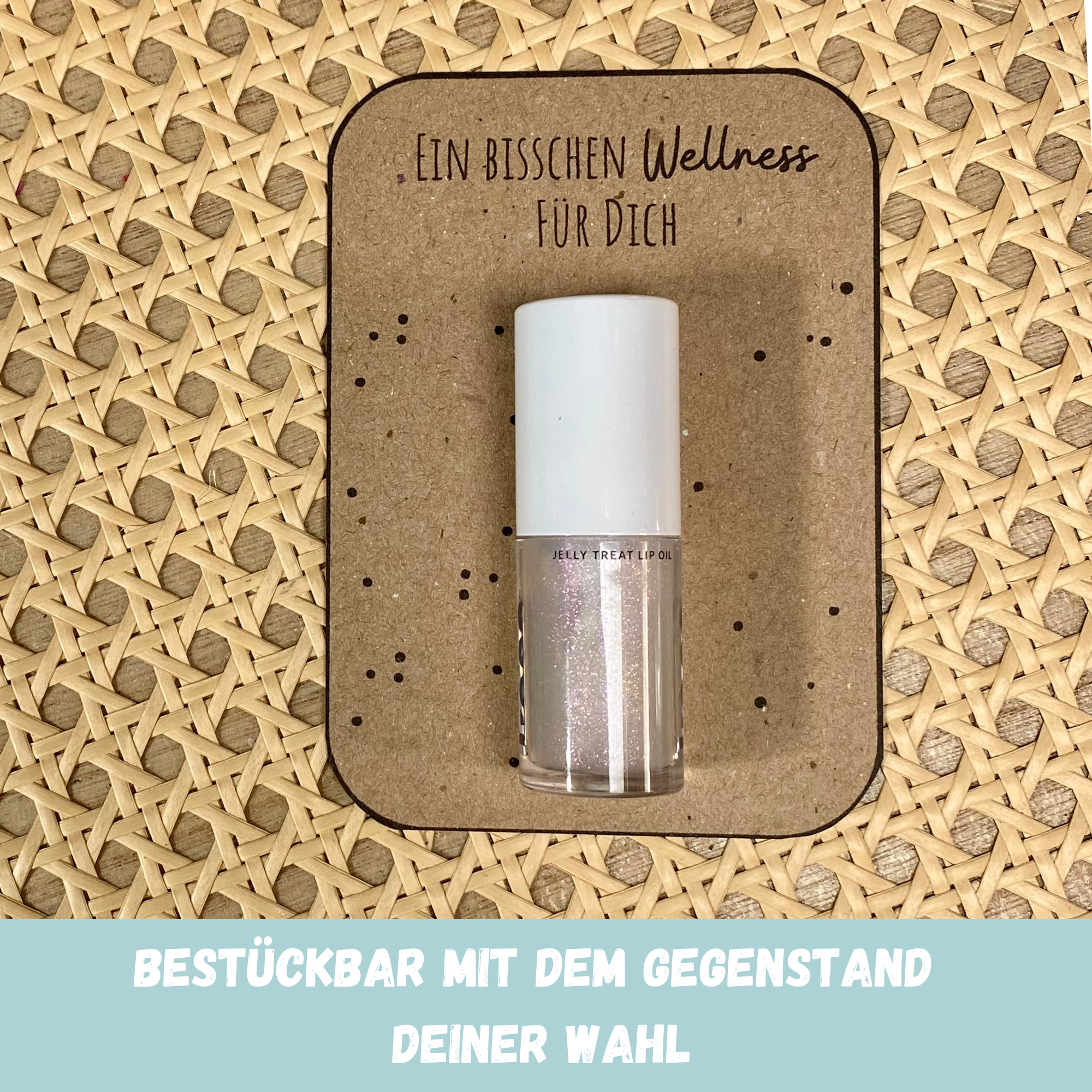 Bastelvorlage Geschenkkarte - Ein bisschen Wellness für Dich - Karte zum Bestücken - PDF Download