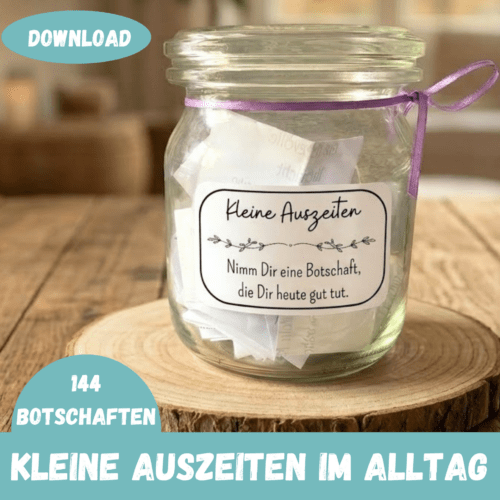 Geschenk im Glas - Kleine Auszeiten im Alltag PDF Titelbild