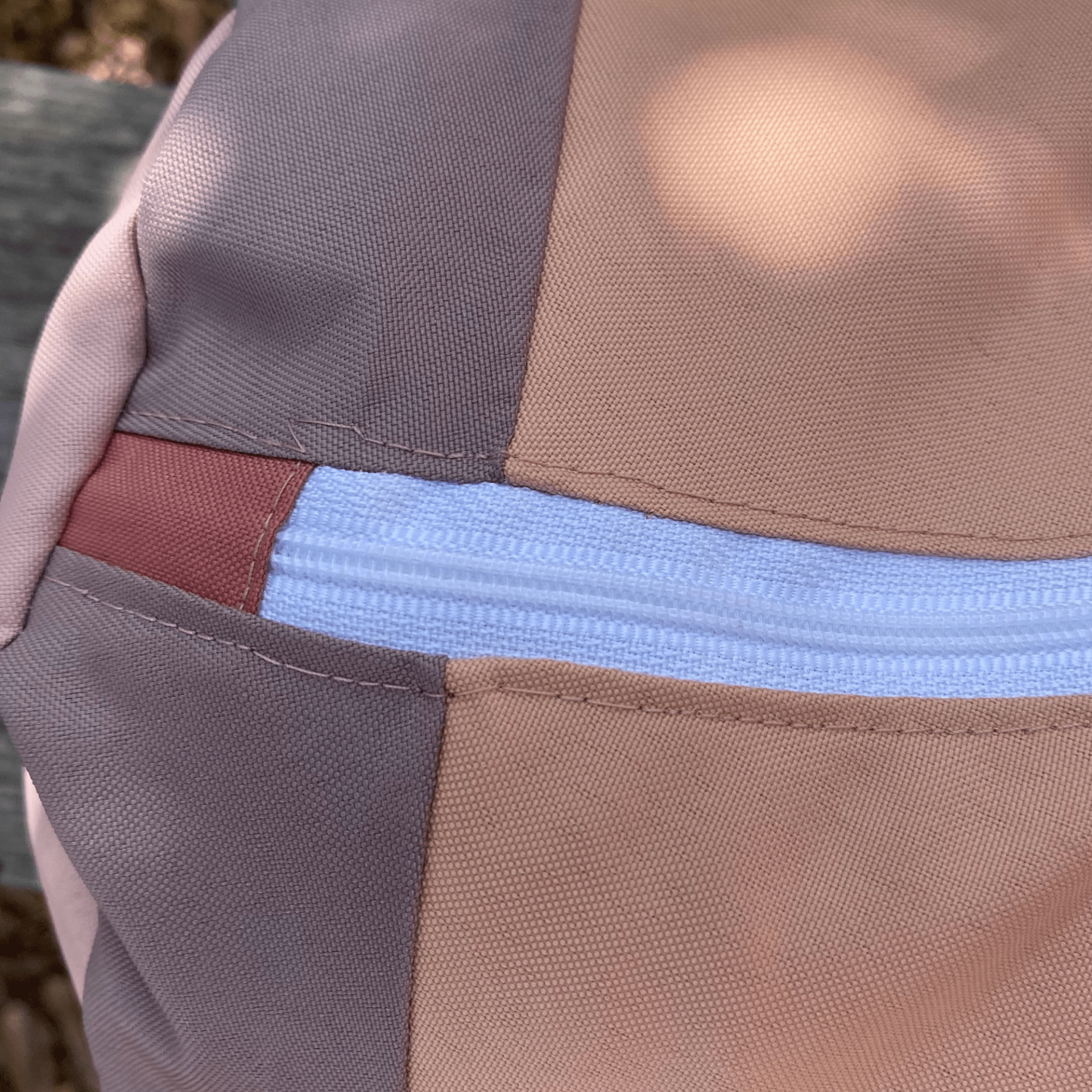 ParasolPouch Duffel Bag „Monte Clérigo" aus recyceltem Sonnenschirm – leichte wasserabweisende Reise- und Sporttasche